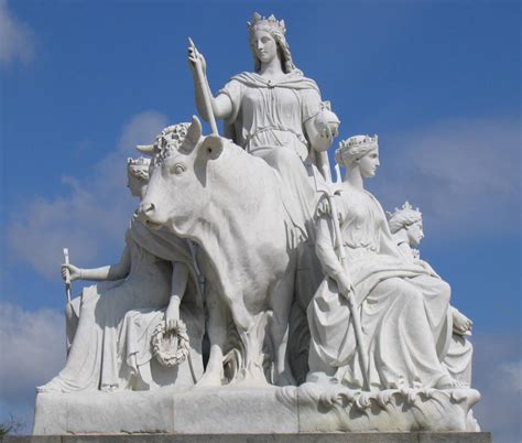 “Europe (on the Albert Memorial)” by Patrick McDowell