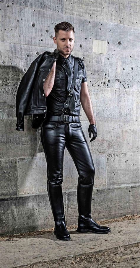 Hercules — Rob Berlinde Leather Jacket Men Mens Leather