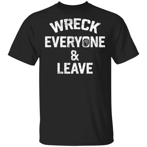 Roman Reigns wreck everyone and leave shirt