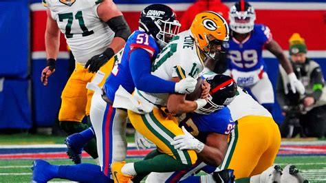 5 Takeaways From Green Bay Packers 24 22 Loss To New York Giants