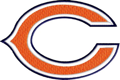 Chicago Bears Embroidery Embroidery Design Machine Embroidery