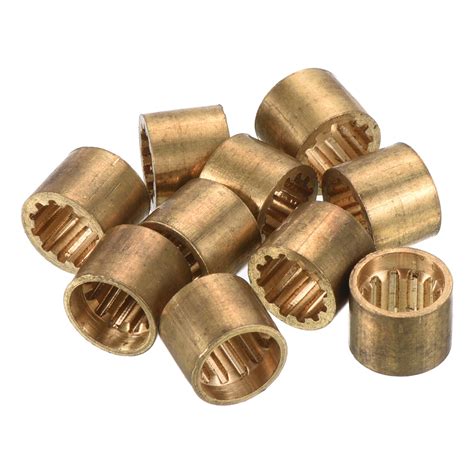 Uxcell 9 8mm Brass Pool Cue Ferrules Billiard Snooker Cue Tips Repair