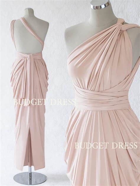 NEW STYLE Nude Blush Multiform Bridesmaids Dress Infinity Greek Prom Dresses Engagement