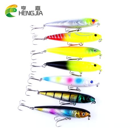 Pcs Topwater Lure Isca Artificial D Eye Pencil Fishing Lure Cm G