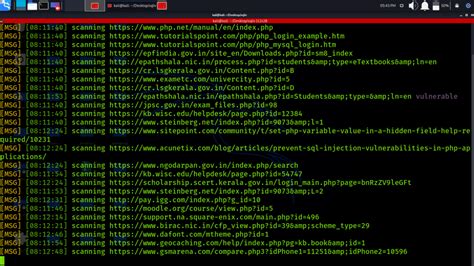 SQLiv Massive SQL Injection Scanner GeeksforGeeks