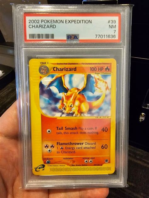 PSA 7 Charizard Expedition Non Holo 39 165 Pokemon Hobbies Toys