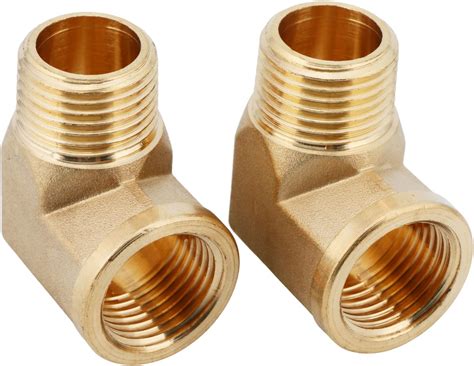 Edge Industrial Brass Male Swivel Adapter 12 Npt Fuel Air Water Oil Gas Wog Qty 01