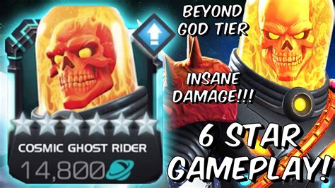 6 Star Rank 2 Cosmic Ghost Rider Gameplay BEYOND GOD TIER INSANITY