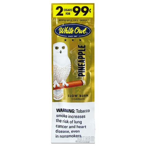 White Owl Cigarillos Pineapple Gotham Cigars