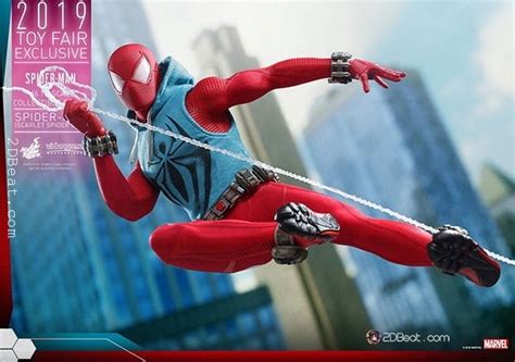 Scale Hot Toys Marvel S Spider Man Scarlet Spider Action Figure DBeat