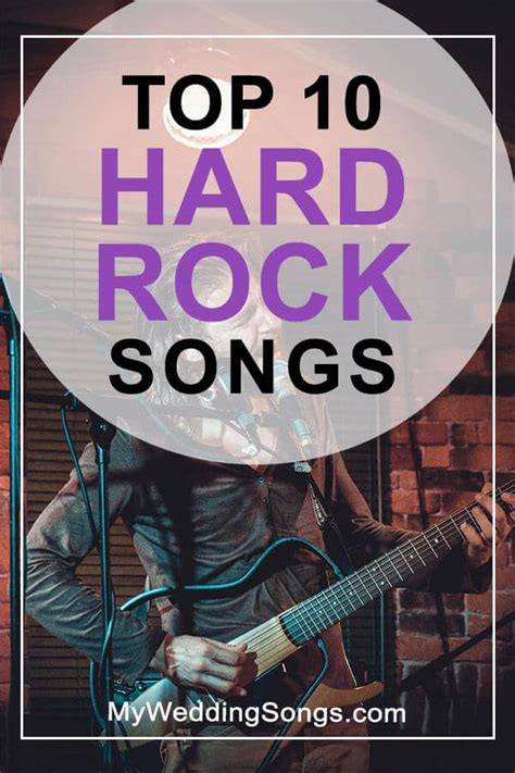 Greatest Hard Rock Songs - Top 10 List by VH1 | My Wedding Songs