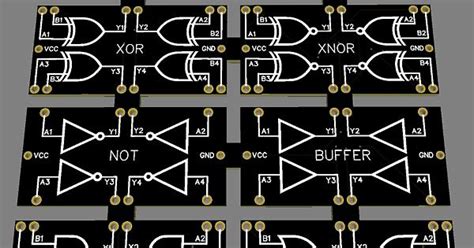 Logic Gates Educational Pcb Album On Imgur