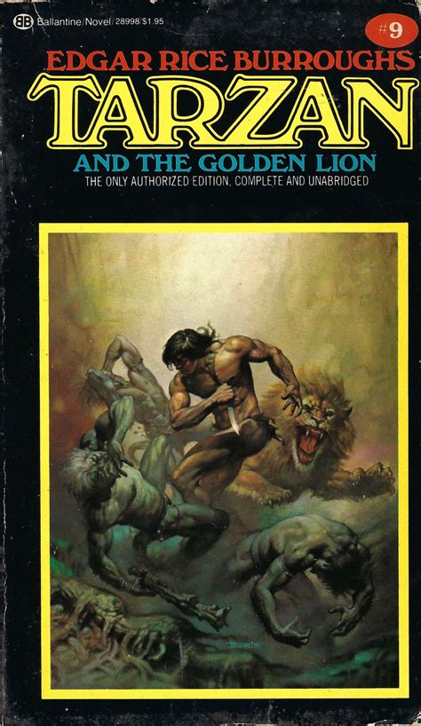 Tarzan And The Golden Lion By Edgar Rice Burroughs