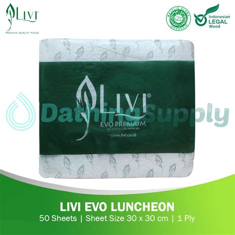 Tissue Livi Mg Luncheon 50s 100s Lembar Tisue Katering Catering 50