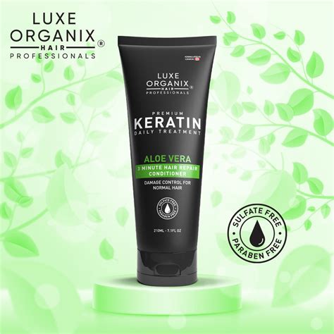 Luxe Organix Premium Keratin Aloe Vera Conditioner 210ml Seak Beauty