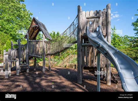 Playground Equipment In The Childrens Garden At The Atlanta Botanical