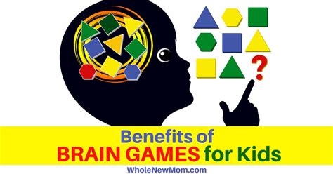 The Benefits of Brain Games for Kids {and Adults!} | Whole New Mom