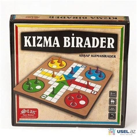 Board Game K Zma Birader Kutu Oyunu Ludo Wooden Star Buy In Baku