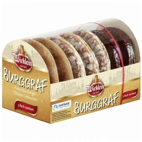 Wicklein Assorted Burggraf Lebkuchen Panzers