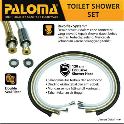 Jual Paloma Tsp 3103 Jet Shower Kloset Toilet Kamar Mandi Shower