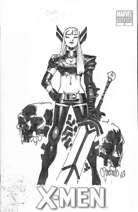 Magik By Chris Bachalo Comic Book Characters Comic Books Art Marvel