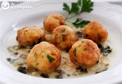 Alb Ndigas De Merluza Con Salsa Verde