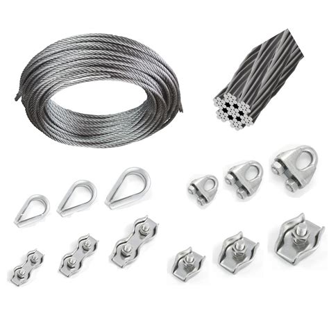 wire rope cable clamp simplex duplex thimble marine  stainless