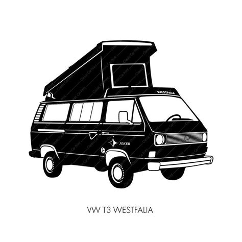 Volkswagen T Westfalia Classic Car Poster Instant Digital Wall Art