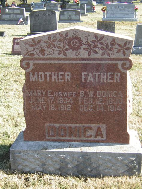 Benjamin Willoughby Donica 1830 1914 Find A Grave Memorial