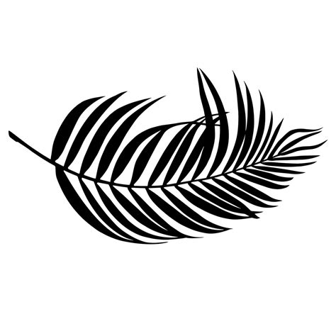 Palm Frond Stencil — Plum Island Transfers