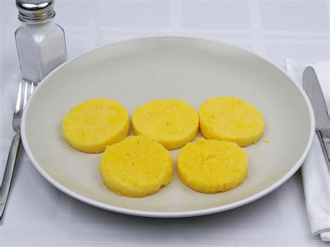 Calories in 5 slice(s) of Polenta.