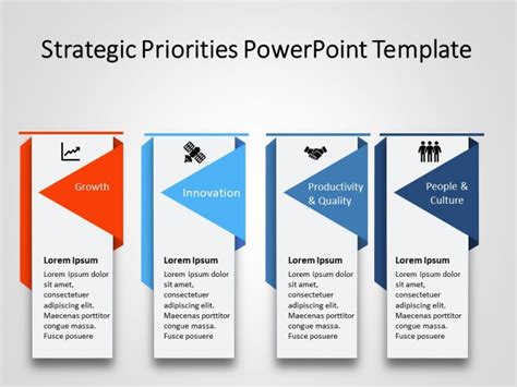 Strategic Priorities Powerpoint Template Powerpoint Templates