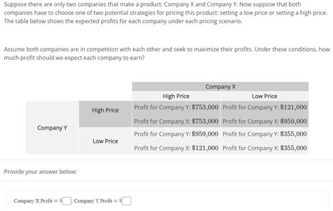 Solved Suppose There Are Only Two Companies That Make A Chegg