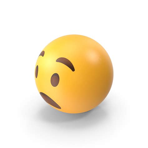 Frowning Face Open Mouth Emoji 3d Object 2299158647 Shutterstock