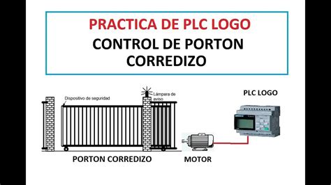 Practica De Plc Logo Control De Porton Electrico Garage YouTube