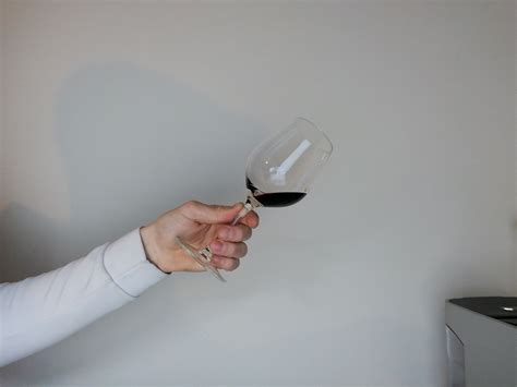 Tilt The Glass And Analyze The Rim Of The Wine The Part Of Wine That Touches The Glass On The