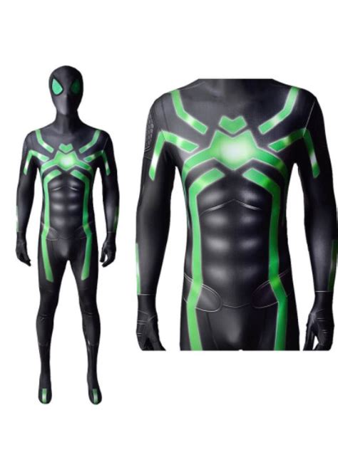 Ps4 Spider Man Ps4 Big Time Stealth Suit Costume Cosplay Bodysuit Chaorenbuy Cosplay