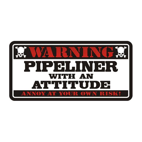 Pipeline Hard Hat Stickers