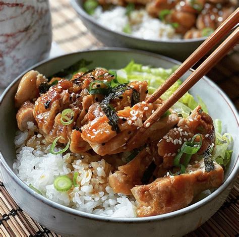 Chicken Teriyaki Bowl Recipe The Feedfeed