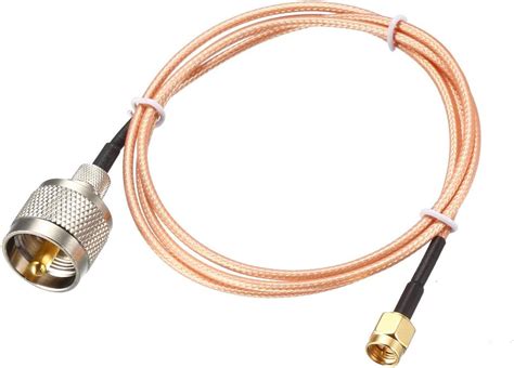 Amazon Uxcell Sma Male To Uhf Pl Male Rg Rf Coaxial Coax