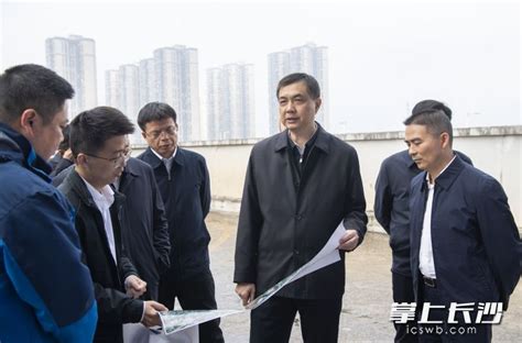 周海兵调研湘府东路东延项目规划建设及物流企业