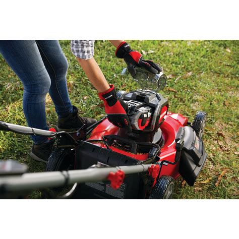 V60 Cordless 21 In 3 In 1 Self Propelled Lawn Mower Kit With Two 50 Craftsman