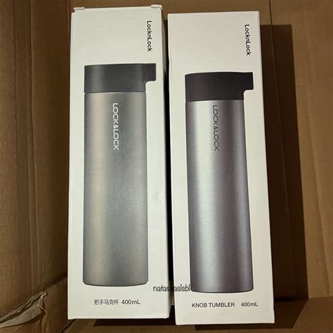 Jual LocknLock Termos Air Minum Knob Hot Cool ML Shopee Indonesia