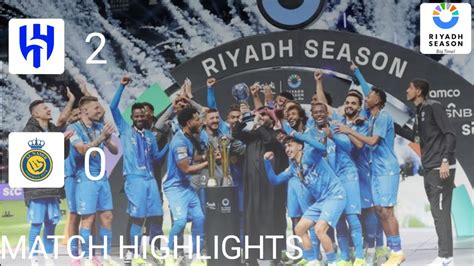 Al Hilal Vs Al Nassr Highlights Sportdaylight Youtube