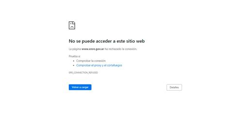 En Medio De Los Cortes Masivos De Luz Dejó De Funcionar El Sitio Web Del Enre El Regulador Del