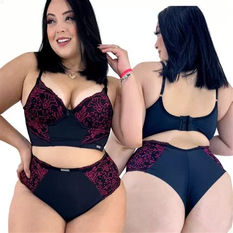 Lingerie Refor Ada Suti Calcinha Cintura Alta Frete Gr Tis Parcelamento Sem Juros