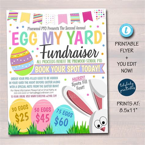 Easter Egg Hunt Template