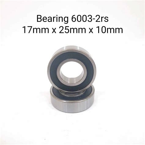 Bearing 6003 2rs HCH Laher 6003 2RS Original Good Quality Lazada