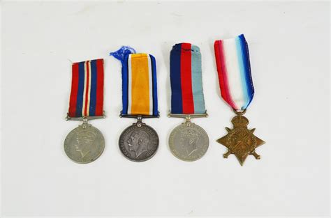 Collection Of Ww1ww2 Medals Sally Antiques