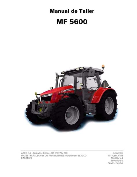 Massey Ferguson Mf 5608 5609 5610 5611 5612 5613 Tractor Pdf Workshop Service Manual Es